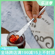Thickened stainless steel cow oil knife cream Butter Knife Butter Knife Jam Knife bread cheese Greasesmear Knife West Cutlery