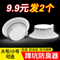 Toilet anti-odor plugging device toilet squatting toilet toilet toilet plug deodorant deodorant artifact squatting urinal cover