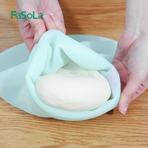 Japanese silicone kneading bag food grade large lazy and noodle bag non-stick household kneading mat hair noodle and noodle artifact