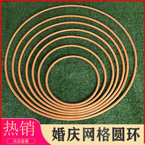 Wedding props wrought iron ring Ferris wheel ring ring wedding background stage ceiling decoration ring circle