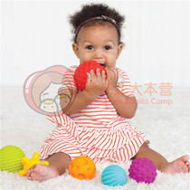 USA imported infantino baby toy ball baby hand grip ball grip practice baby soft toy