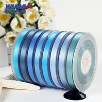 Yao Ming ribbon ribbon ribbon single Ding hair accessories diy gift packaging garment accessories light blue-based 9mm