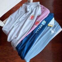 Summer anti-mosquito pants thin boys and girls casual trousers-3 31