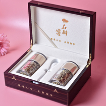 (Buy 3 get 1) The Good Health small iron skin Maple bucket 60 grams planted Dendrobium candidum gift box Dendrobium flower