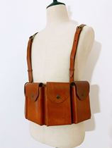  Four-union Czech ZB26 leather box bag of the National Army of the War of Resistance