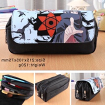 Naruto large capacity anime cartoon Naruto pencil bag Primary school students male and female students Middle school students pencil bag stationery box