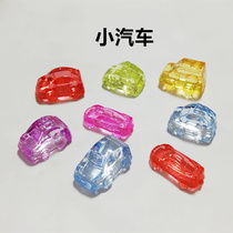 Acrylic car childrens color plastic gem toy Kindergarten small gift Boy girl game props