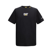 CAT Carter 2021 Summer new T-shirt male breathable logo printed round collar short sleeve T-shirt special cabinet identical