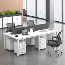 Kunshan staff table and chair combination four simple staff work card 4 6 screen office desk office