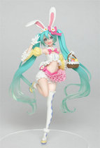  Hatsune Miku Ver miku boxed decoration hand-made model doll rabbit ear Hatsune Spring 