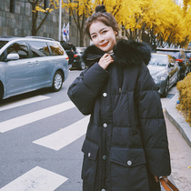 Down cotton clothes womens mid-length 2020 winter new Korean loose ioversize Dongdaemun tide quilted jacket jacket