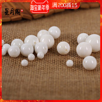 5A grade natural white shell bracelet bracelet men and women jewelry shell accessories DIY round beads scattered beads star moon diamond