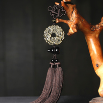 Car pendant Obsidian gourd lucky Pixiu Car pendant Rearview mirror pendant Car pendant Safety charm
