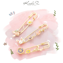 Welfare for old customers Japanese literature and art small fresh drop glaze design rabbit brooch Micro-defect non-refundable non-fleece-free cloth bag