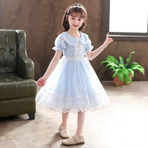 Trend Bara girl Puffy princess dress New summer dress for girls Dress yarn dress Korean version birthday short dress