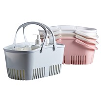 Bathing Basket Hand Dry Wet Separation Small Containing Basket Small Mini Bath womens net Red Eurostyle high-end curly hair bar