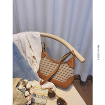 MissChen  MOJITO“ Chidori pattern antique crossbody armpit bag Dream children will shine