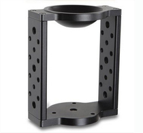 Flat mouth turn 75 bowl mouth tripod spherical cloud platform ball bowl turn 3 8 screws