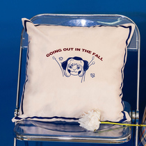 Zuo Xiandun Road American retro solid color pillow cushion girl bedroom lunch break sofa car pillow living room