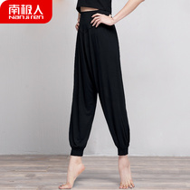 Dance pants womens clothing bloomers Black bunch feet dancing trousers modal practice pants Latin dance pants