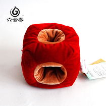 Liuhtai Liuhe Tai Velvet Six Hole Pillow Sofa Car Sleeping Pillow Buckwheat Pillow Nap Pingyao Special Products
