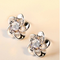 (Buy 2 get 1)925 sterling silver stud female temperament personality earring jewelry simple earrings hypoallergenic versatile