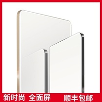 Hidden full-length mirror Rotating fitting mirror Cabinet telescopic full-length mirror Wardrobe built-in push-pull folding invisible mirror