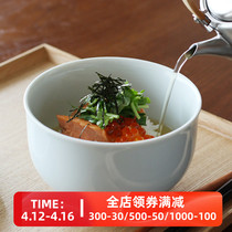 Japan imports Swi Mizumizu Mizumizu Mei porcelain rice soup bowl Japanese ceramic rice bowl for household ceramic rice