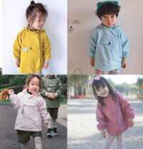 2020 autumn and winter new classic European and American trendy mini series boys and girls long-sleeved trench coat