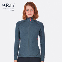 RAB Rui Po Nexus women elastic lightweight comfortable wear-resistant hooded fleece 280g QFE-69