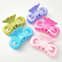 Han National Hair Ornament Bath Clip Hair Grab Grip Clip Large Number Acrylic Hair Clip Children Disc Hair Big Card