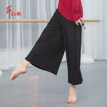Modern Dance Skills Pants Broadlegged Pants Summer Classical Dance Body Practice Yoga Pants Square Dance Costumes