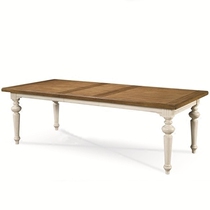 JSM American country full solid wood table foreign trade export French pastoral retro do long dining table and chair combination