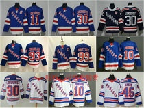 New York Rangers Rangers ice hockey suit Panarin Lundqvist Kakko Jersey