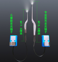 Ear picking tweezers head glowing ears ear tweezers children baby ear tools children visual ear scoop