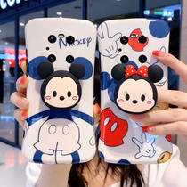 Huawei mate40Pro mobile phone shell lens full package anti-fall mate40 female section m40pro net red cartoon small bruise waist 5g limited edition mete40 sending hanging rope with bracket mt