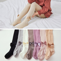 Baby pantyhose big pp spring and autumn baby leggings socks cotton girl pair pants children socks thin