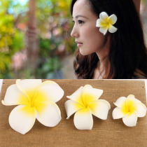 Special New Korean Fashion Joker Women Holiday Beach Egg Flower Hair Jewelry Side Clip floral headdress hairclip Headwear Jewelry