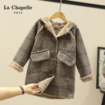  La Chapelle childrens clothing Childrens spring and autumn quilt jacket Autumn new mens and womens casual foreign style Korean version of the jacket