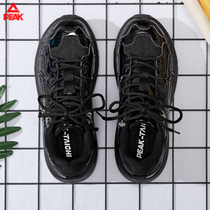 Peak womens shoes summer state extremely father shoes 2021 New breathable small black shoes shock absorption low casual shoes