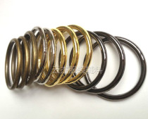 Love clothing accessories * metal ring seamless buckle hardware fastener bag accessories 0 8CM-6 0CM