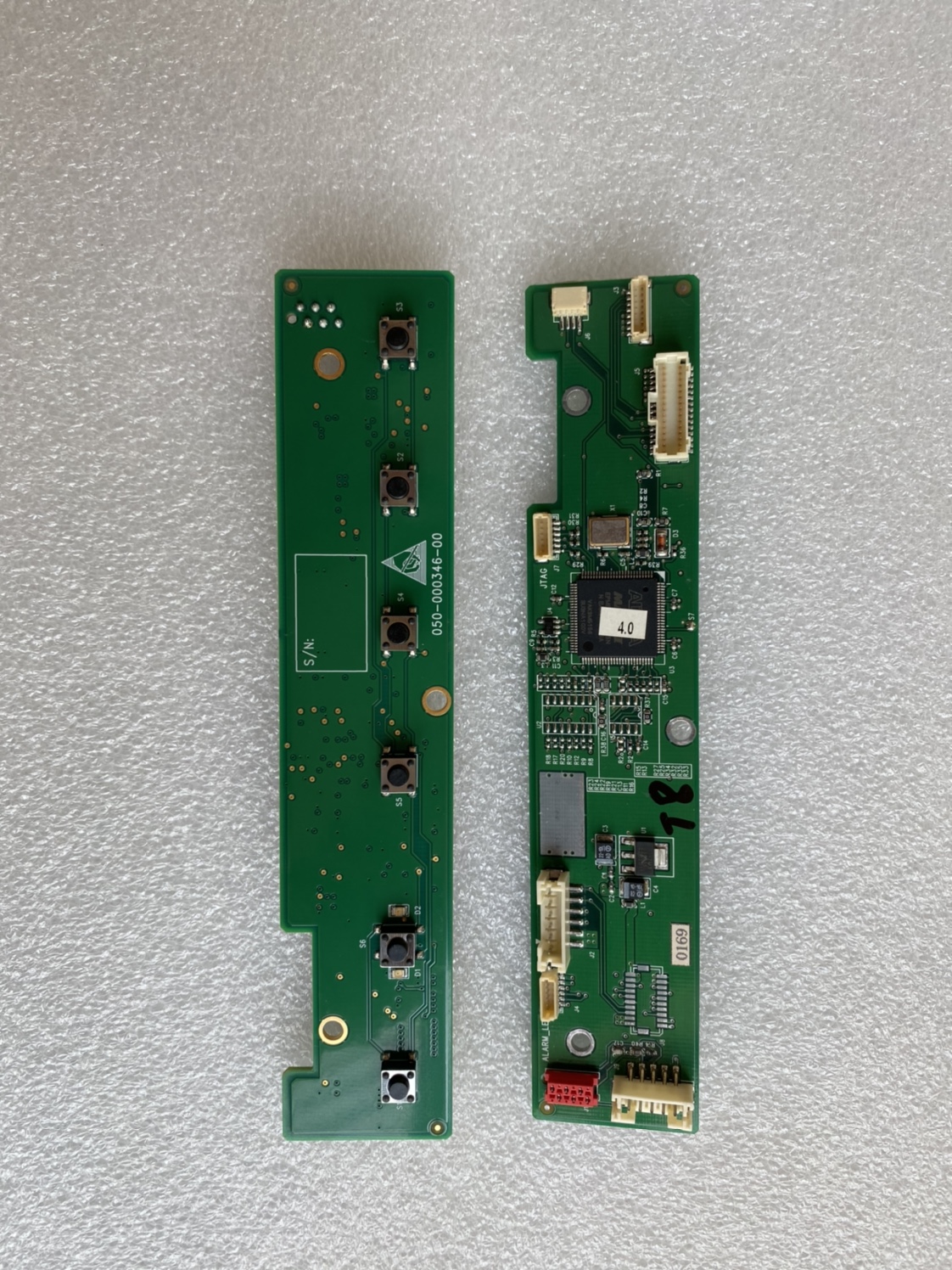 Maery originally installed a brand new T8 monitor button board Shunfeng 051-000248-00