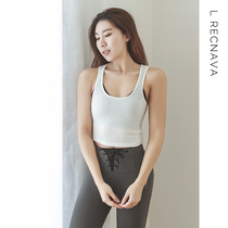 L RECNAVA SUMMER FITNESS TIGHT-FITTING Yoga SPORTS VEST SLEEVELESS quick-drying breathable short-sleeved T-shirt T-shirt WOMEN