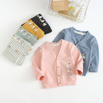 Boys spring 2021 new childrens coat spring and autumn childrens clothing Western style long-sleeved girls windbreaker baby coat cardigan