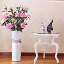 Jingdezhen modern simple ceramic floor vase living room decoration decoration home soft decoration new house decoration