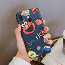 NTTN Huawei mate20 mobile phone shell Huawei nova3 female tide Huawei nova4 tide brand Sesame Street Huawei nova2s 3e 3i Silicone all-inclusive anti-drop Huawei