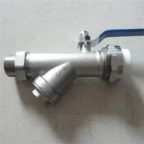 Jinde valve geothermal floor heating water separator connected to the main valve outer wire ball valve one inch water inlet main valve fidelity