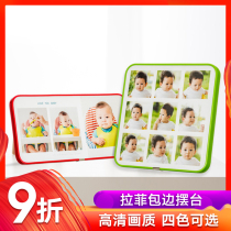 Photo custom table Print printing Photo making Photo frame Creative woodblock Lamina crystal magnification Wall hanging