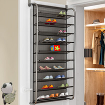Length 55 width 20 height 150cm door rear shoe rack multi-layer simple household economy small shoes cabinet door back-mounted dormitory