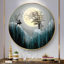 Moonlight deer cross stitch 2021 new embroidery small piece thread embroidery living room bedroom dining room small handmade full embroidery
